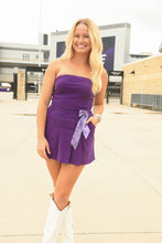 Load image into Gallery viewer, Kansas State University Twilly Scarf - Lavender