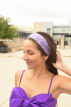 Load image into Gallery viewer, Kansas State University Twilly Scarf - Lavender