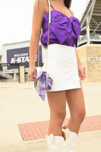 Load image into Gallery viewer, Kansas State University Twilly Scarf - Lavender