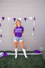 Load image into Gallery viewer, K-State Wildcats Bold Logo Tee