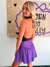 Load image into Gallery viewer, Purple Game Day Skirt