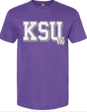 Load image into Gallery viewer, KSU Purple Vintage Willie Graphic Tee