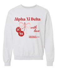 Load image into Gallery viewer, G-2: Greek With Love Sweatshirt - Customizable