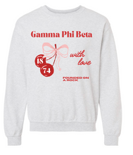 Load image into Gallery viewer, G-2: Greek With Love Sweatshirt - Customizable