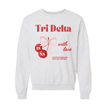 Load image into Gallery viewer, G-2: Greek With Love Sweatshirt - Customizable