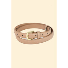 Load image into Gallery viewer, Thin Faux Leather Belt: IV