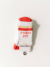 Load image into Gallery viewer, Kansas City Crew Socks - Red &amp; Yellow
