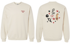 G-14: Biz In The Front/Party In The Back Greek Tee or Crew - Customizable