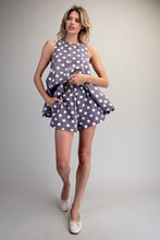 Load image into Gallery viewer, Mineral Washed Polka Dot Shorts
