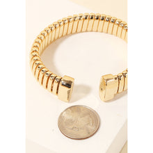 Load image into Gallery viewer, Flat Metallic Coil Bracelet: G
