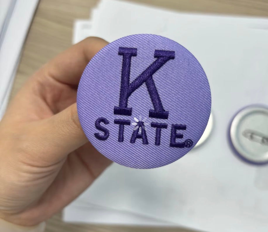 Embroidered Buttons