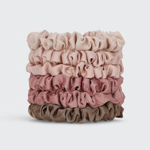 Load image into Gallery viewer, Ultra Petite Satin Scrunchies 6pc - Terracotta
