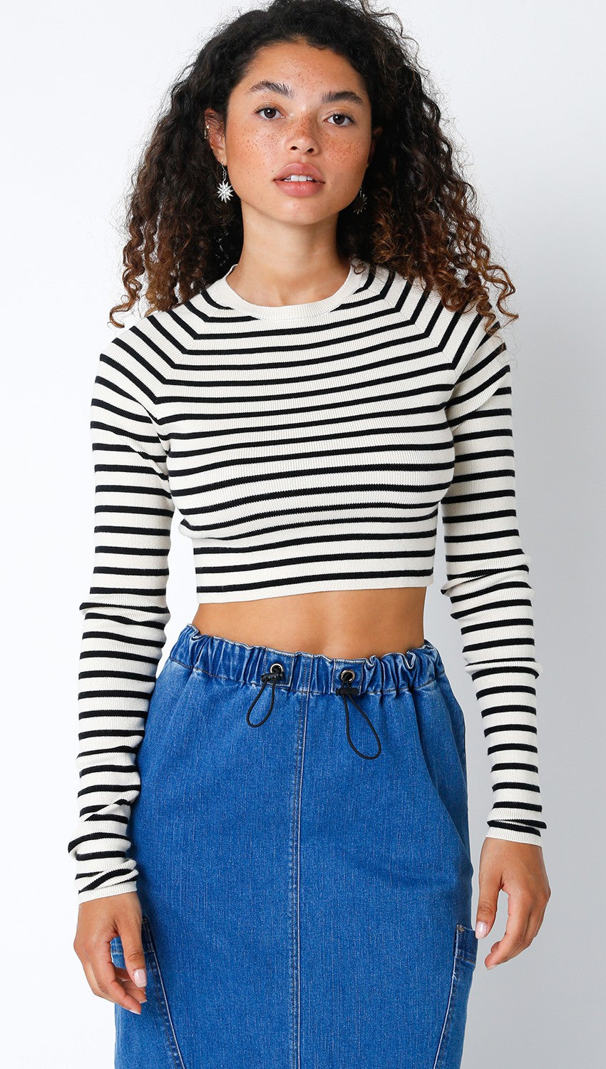 Nicole Crop Sweater