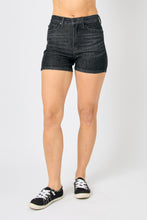 Load image into Gallery viewer, Judy Blue Tummy Control Washed Black Shorts

