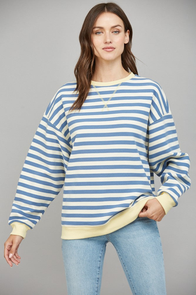 Striped Oversized Sweater