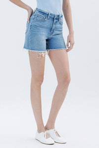 High Rise Boyfriend Shorts - Lovervet