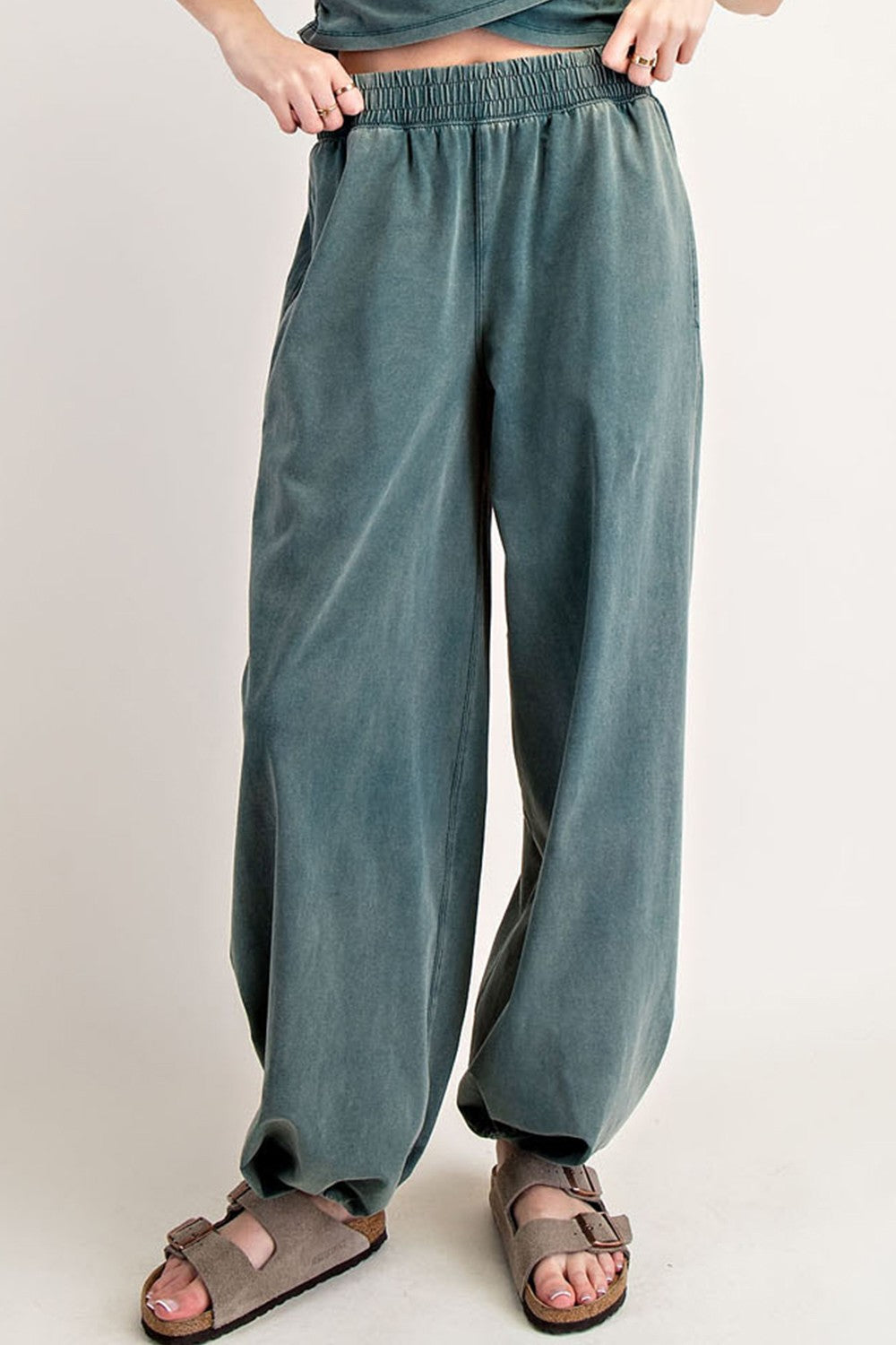 Mineral Wash Jogger Sweatpants