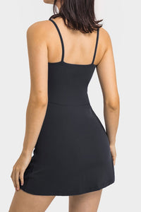 Premium Active Tennis Dress with Built-In Shorts