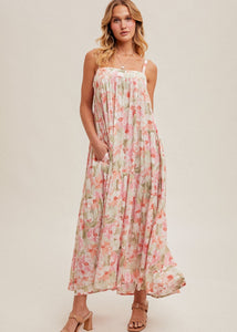 Floral Tiered Sun Dress