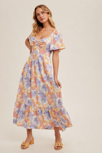 Floral Tried Maxi Dress