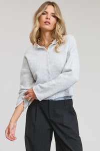 Light Grey Lightweight Button Down