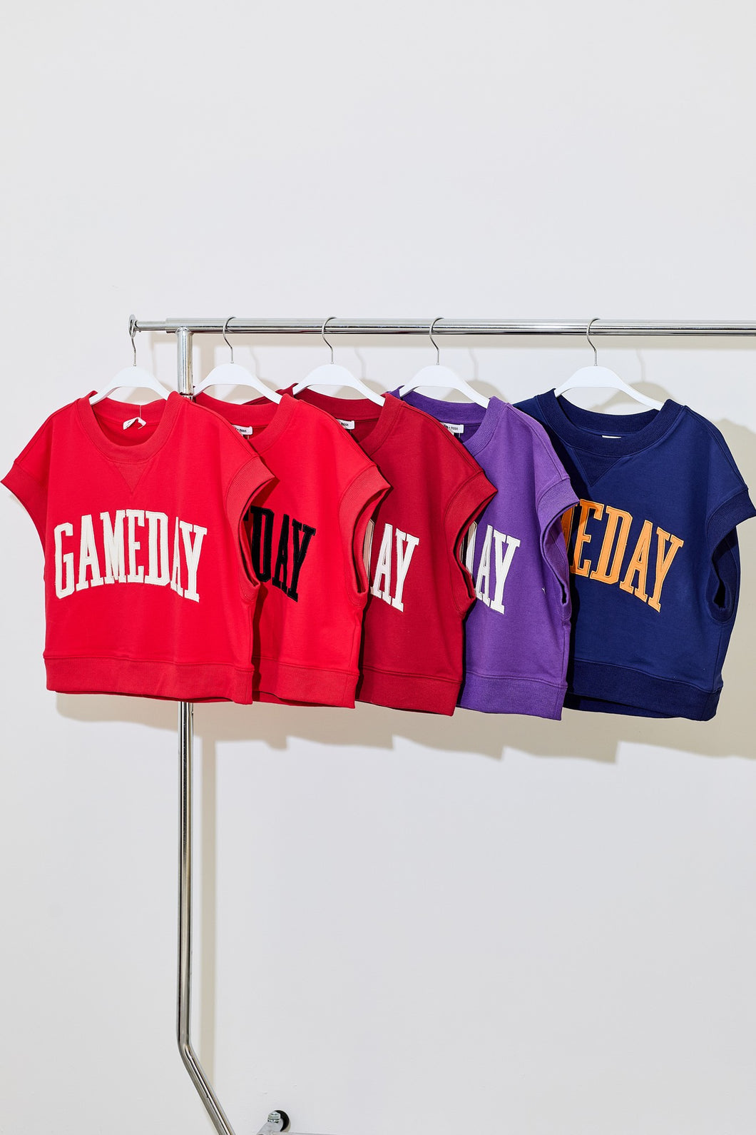 Purple Game Day Boxy Top