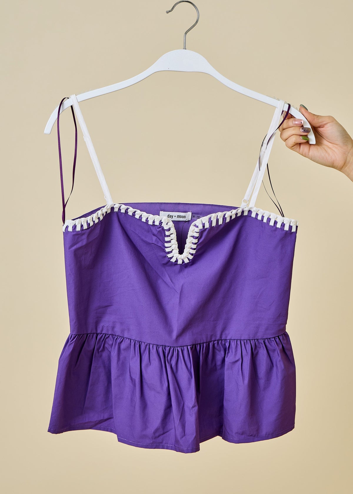 Peplum Top Knotted Top