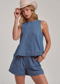 Denim Comfy Shorts