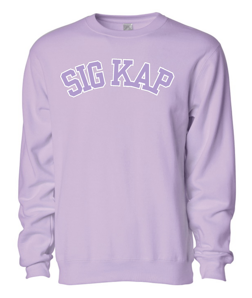 Lavender On Lavender Colorblock Tee