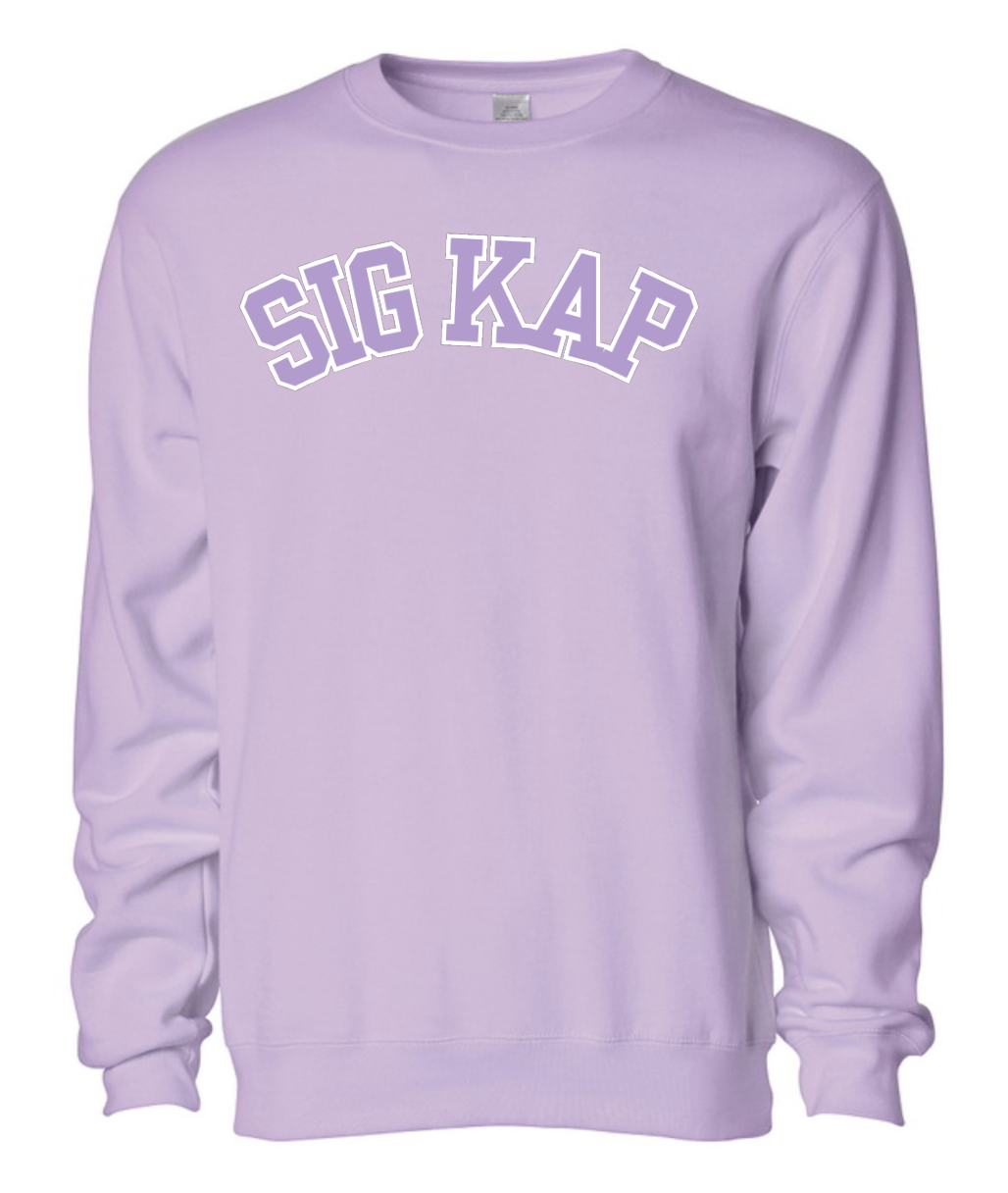 Lavender On Lavender Colorblock Tee