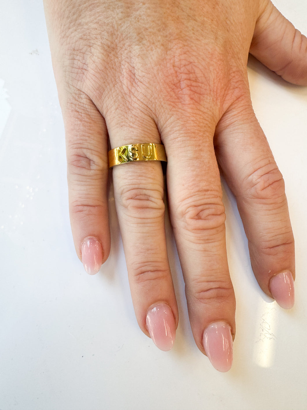 KSU Gold Plated Ring