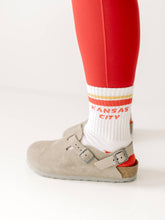 Load image into Gallery viewer, Kansas City Crew Socks - Red &amp; Yellow
