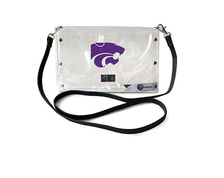 NCAA Kansas State Clear Envelope Purse