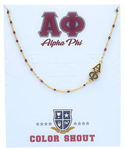 Alpha Xi Delta Necklace