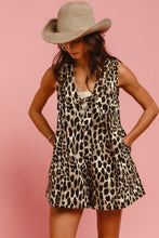 Load image into Gallery viewer, Leopard Print Overalls
