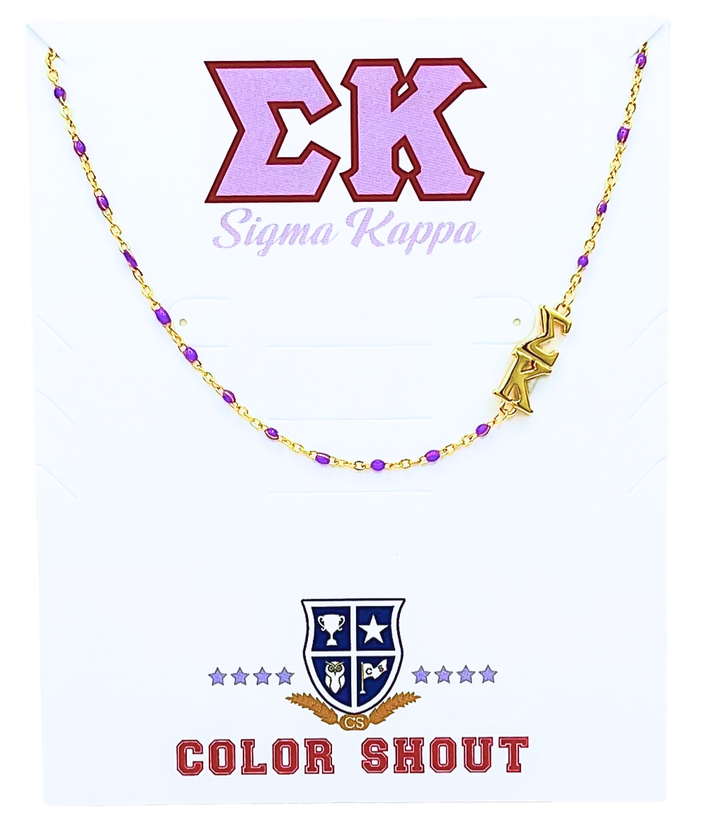 Sigma Kappa Enamel Bracelet