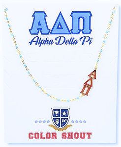 Alpha Xi Delta Necklace