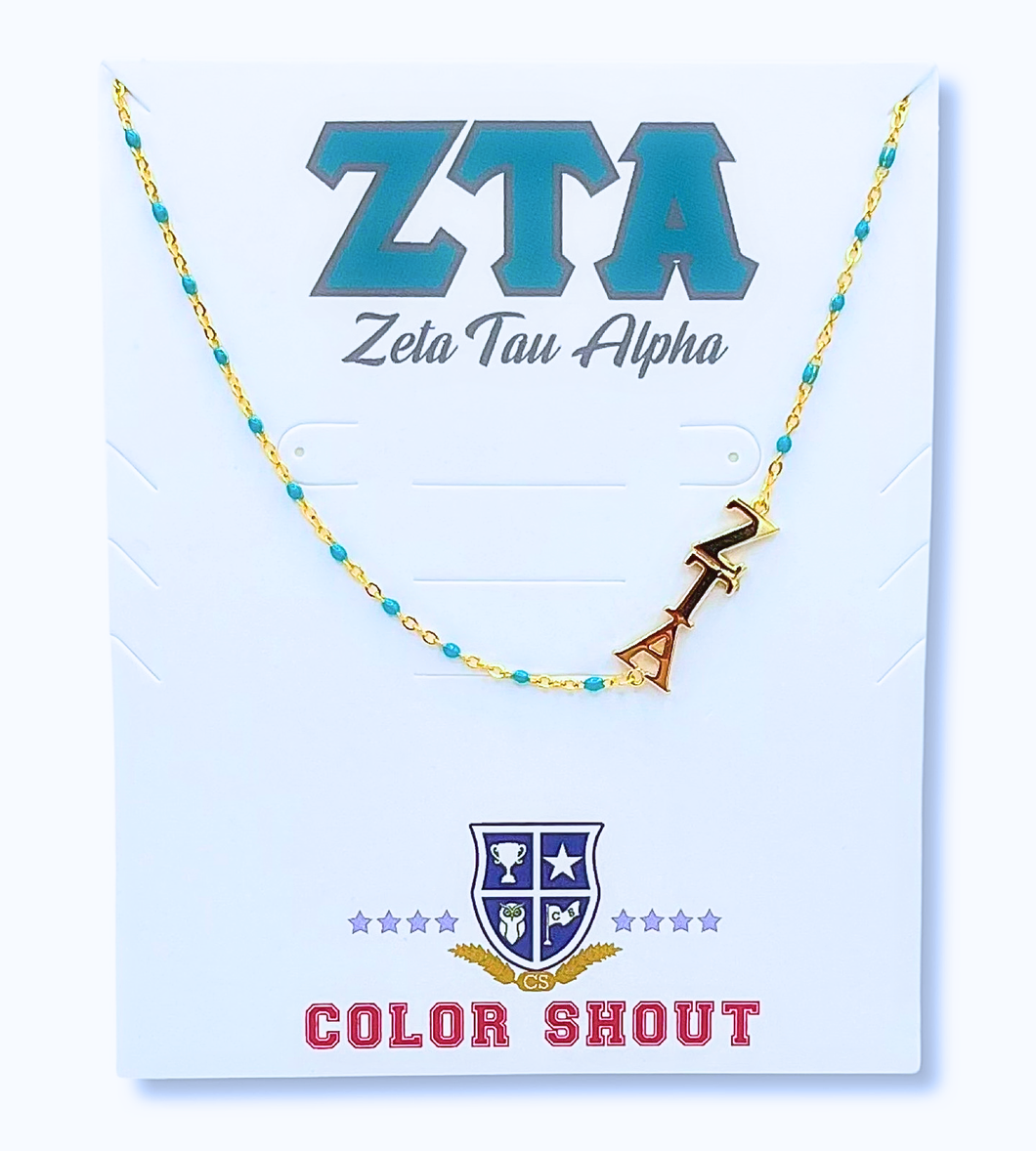 Zeta Tau Alpha Necklace