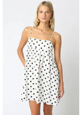 Polka Dot Mini Dress