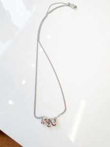 KSU Silver Necklace