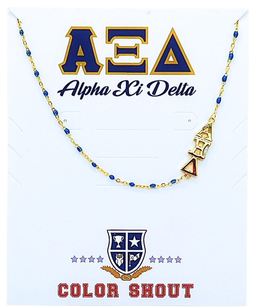 Alpha Xi Delta Necklace