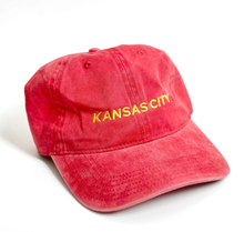 Load image into Gallery viewer, Kansas City Red Embroidered Hat - Adult
