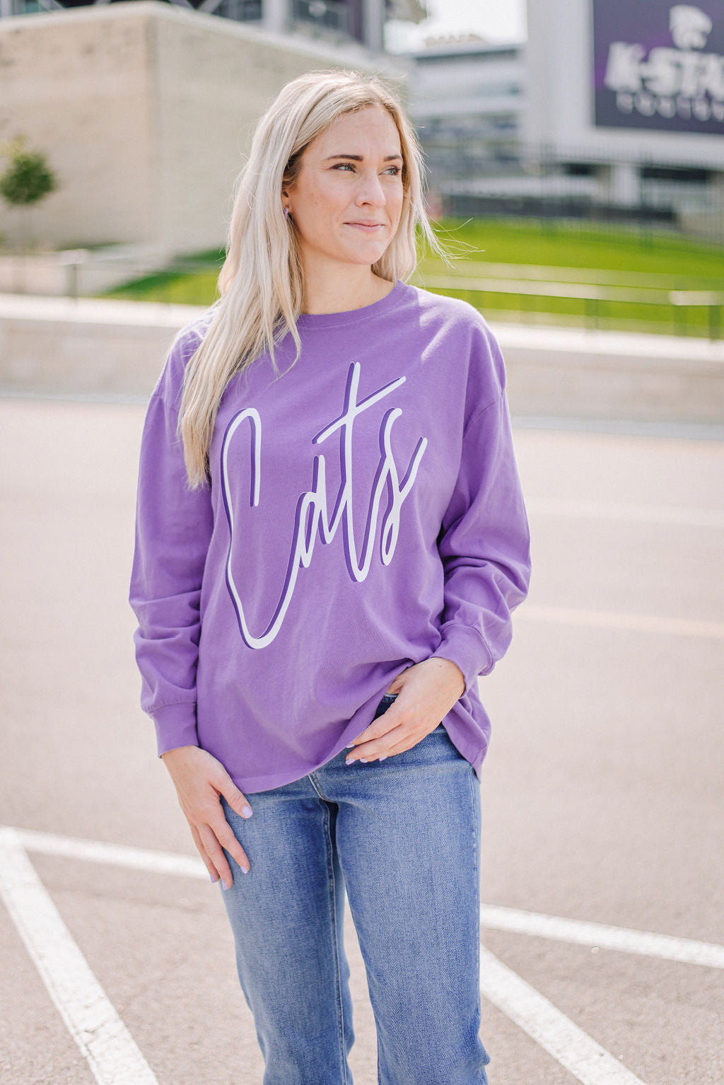 Cats Oversized Long Sleeve