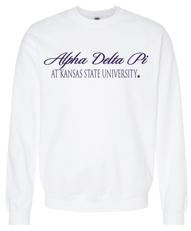 G-5: K-State White Sorority Crew - Customizable