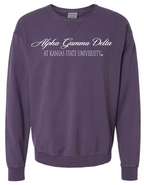 G-6: K-State Purple Sorority Crew - Customizable