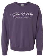 G-6: K-State Purple Sorority Crew - Customizable
