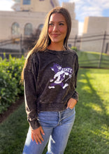 Load image into Gallery viewer, Acid Wash Willie Retro Sweatshirt
