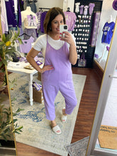 Load image into Gallery viewer, Made For Everyone Lavender Jumpsuit
