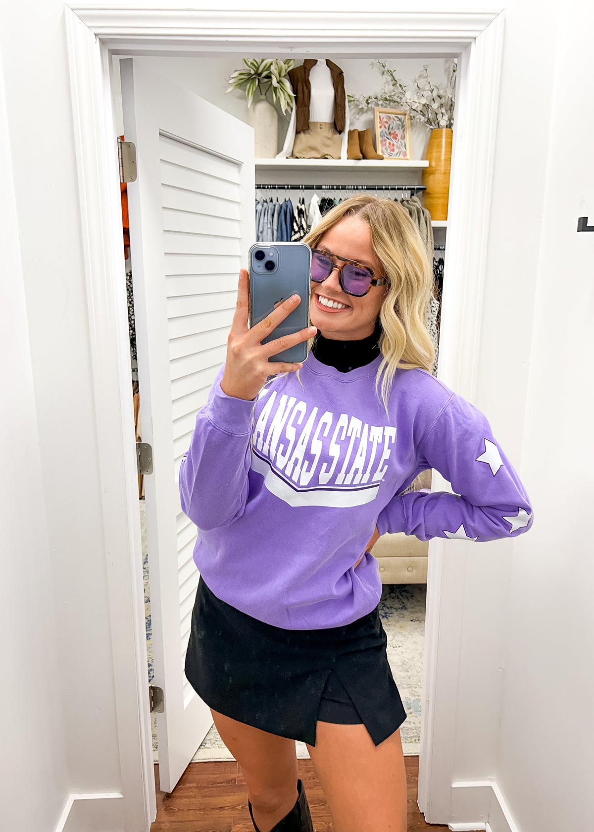 K-4: K-State Star Tee and Crewneck