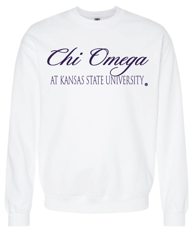 G-5: K-State White Sorority Crew - Customizable